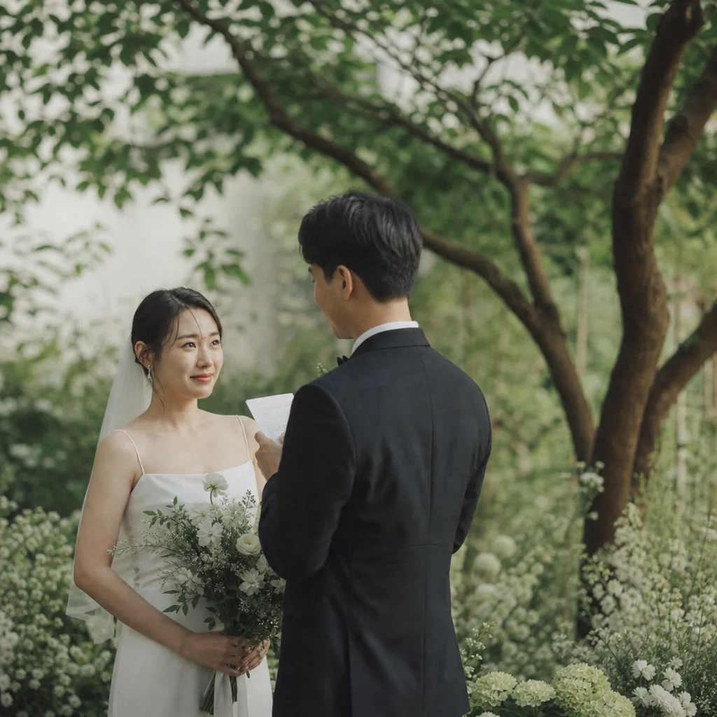 Yeonji & Minho — Garden Vows — frame 3