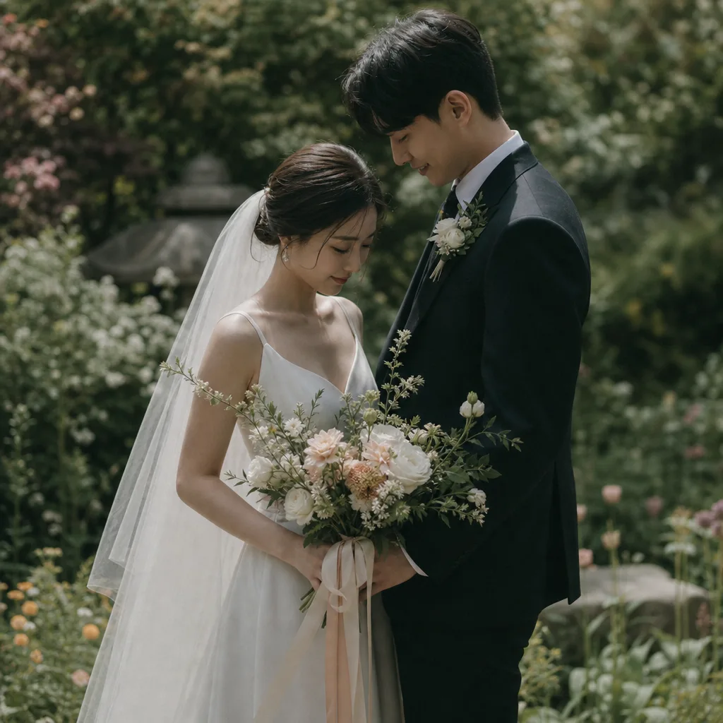Yeonji & Minho — Garden Vows — frame 1